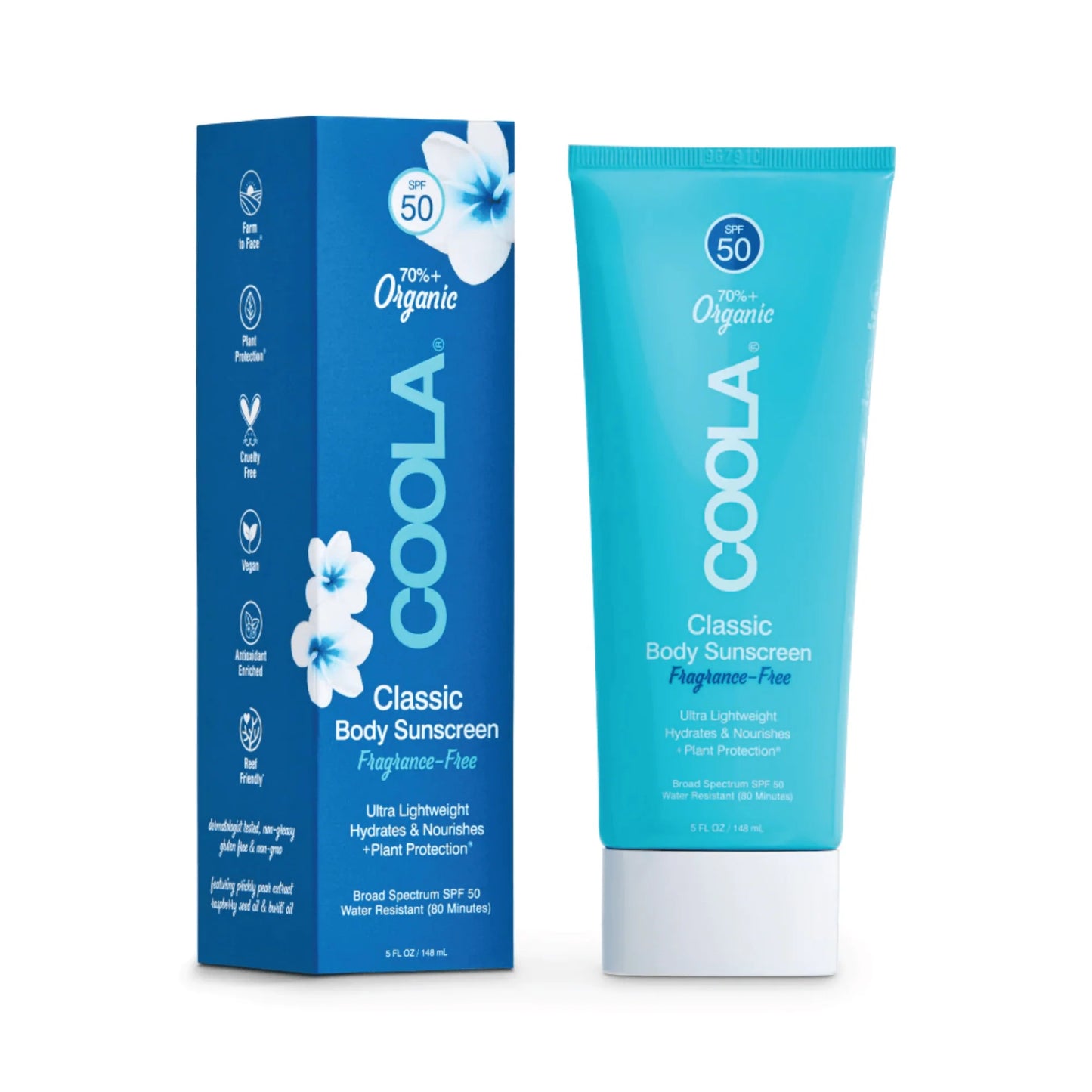 Crème solaire pour le corps coola