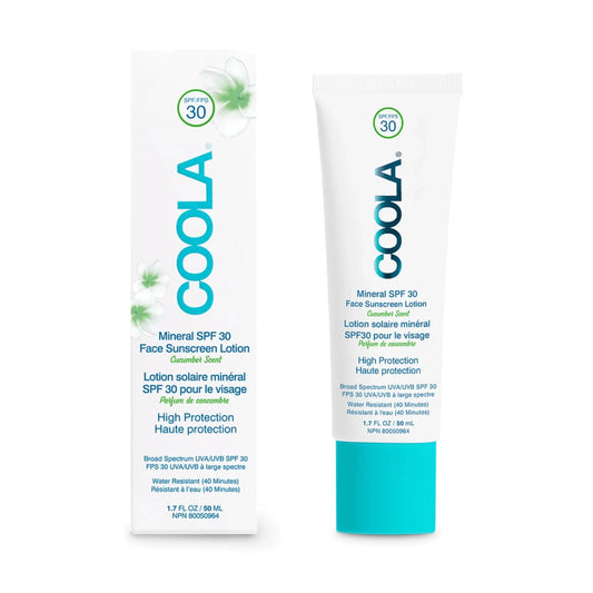 Crème solaire minéral visage coola